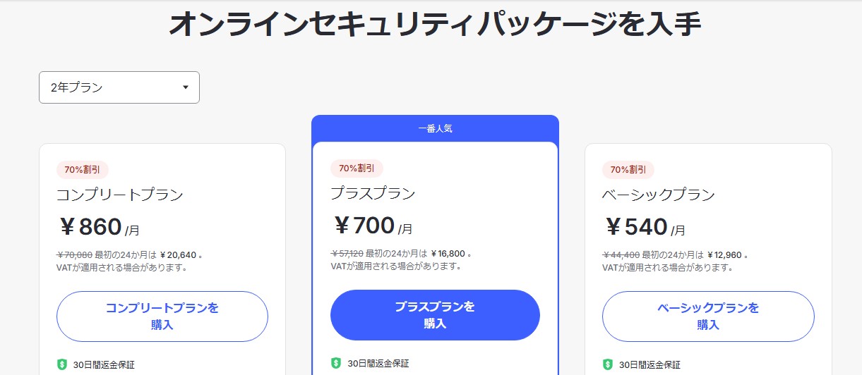 NordVPNのオンラインセキュリティパッケージ