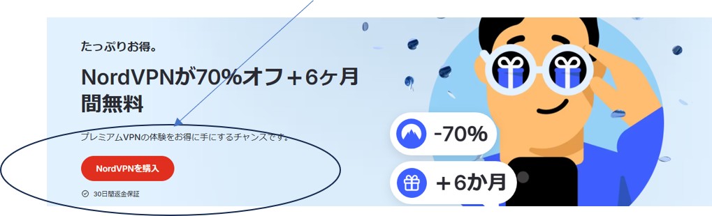 NordVPNの購入