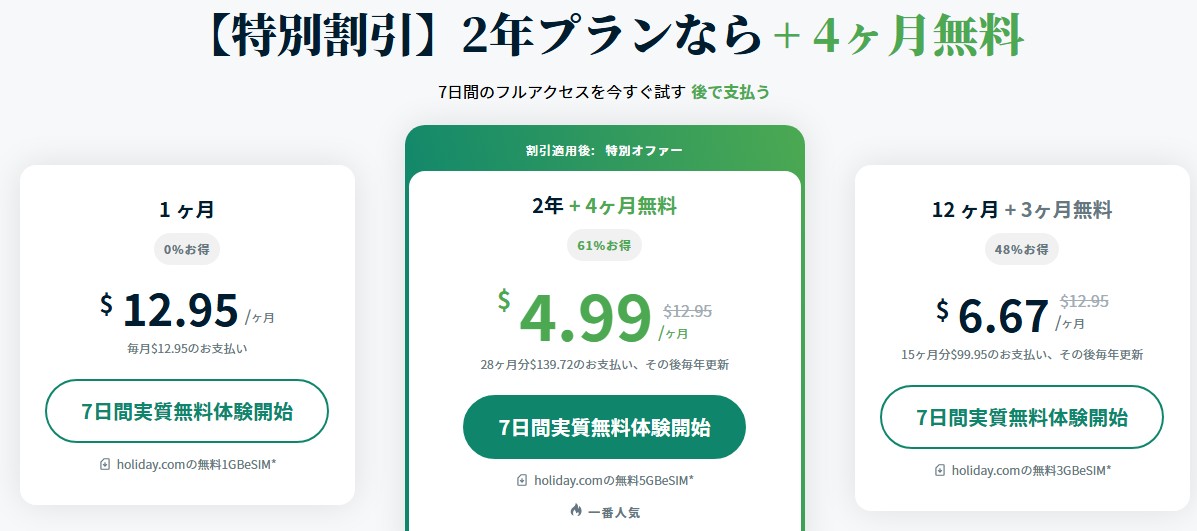 Express VPNのキャンペーン