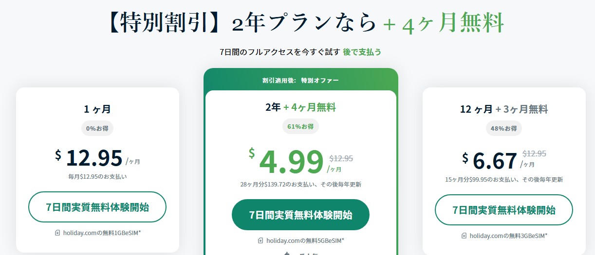 Express VPNの無料体験